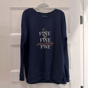 It’s fine sweater shirt